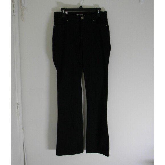 Wrangler Denim - Wrangler Boot Cut Deep Dyed Black Jeans 31 x 34 W Pockets NWT